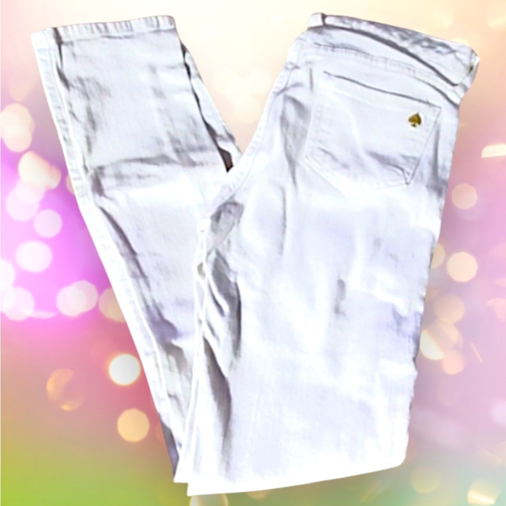 KATE SPADE White Skinny Jeans